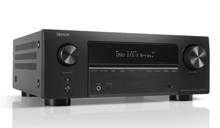 Monitor Audio Bronze 300 7G 5.1 Home Theatre System (White) + Denon AVC-X3800H AV Receiver (Black) (Copy)