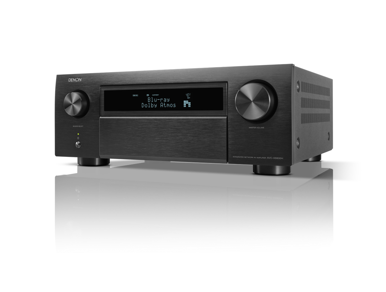 Denon AVC-X6800H 11.4 Ch. 205W 8K AV Receiver with HEOS® Built-in - Black