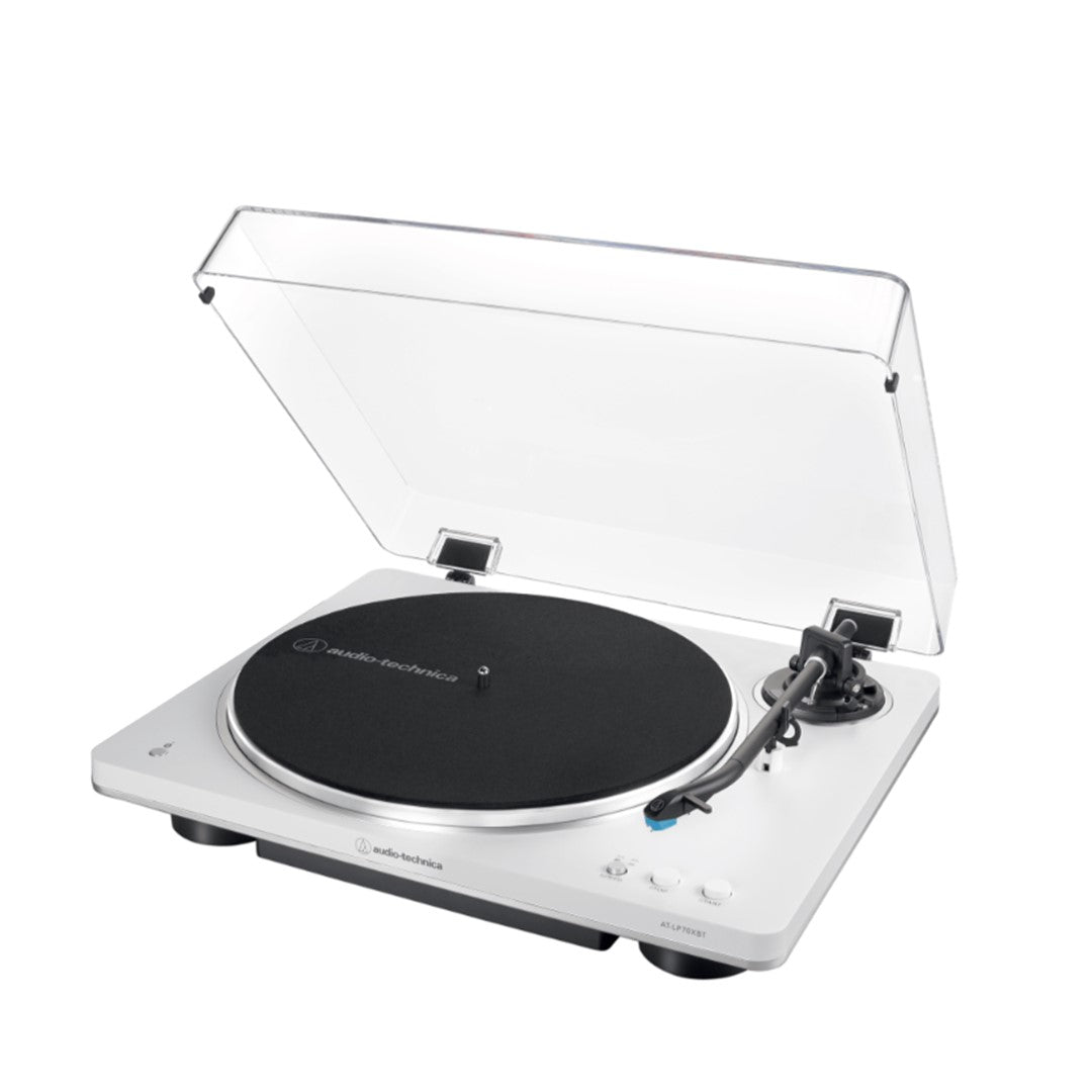 Audio-Technica AT-LP70XBTWS Wireless Belt-Drive Turntable - Silver