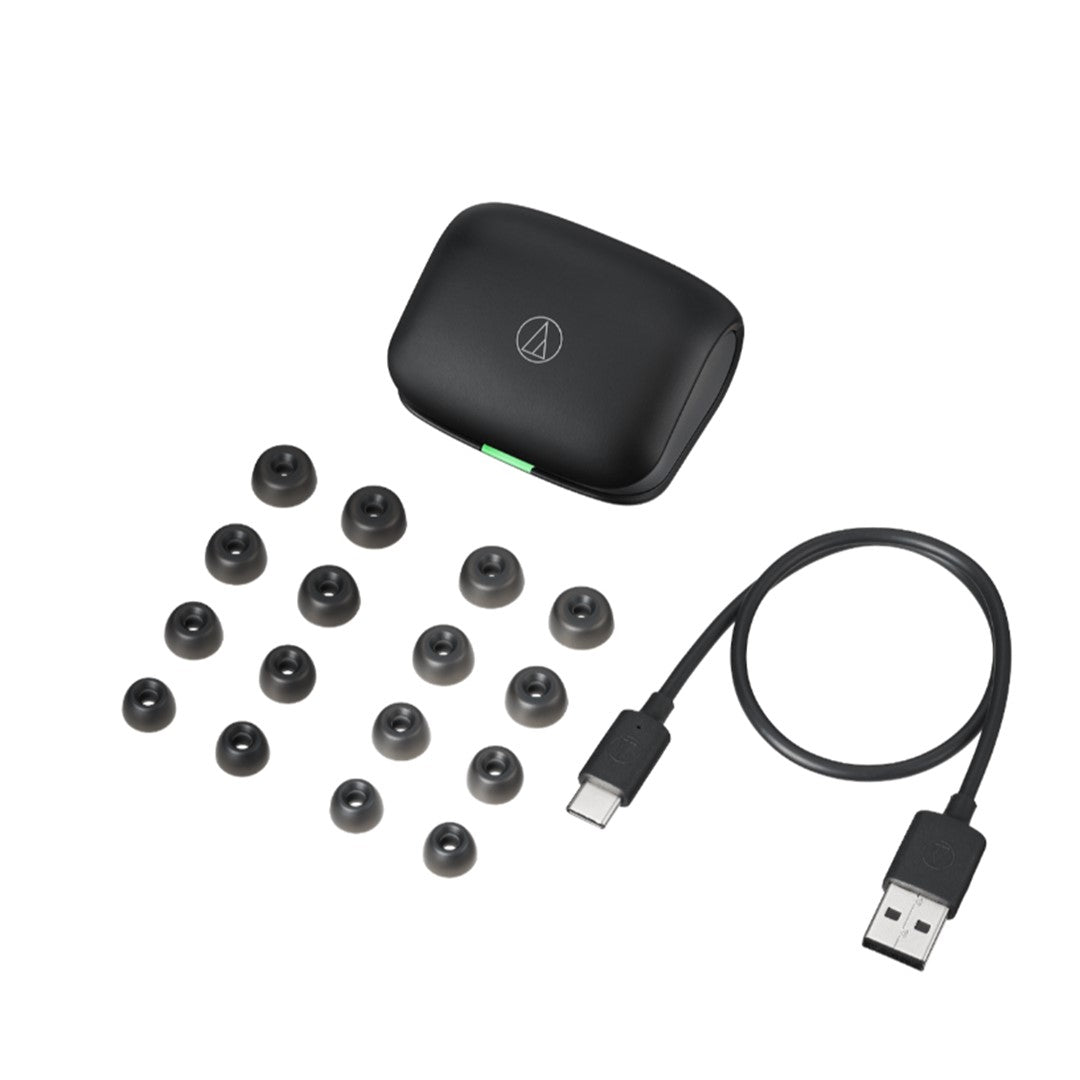 Audio-Technica ATH-TWX7 Wireless Earbuds - Black