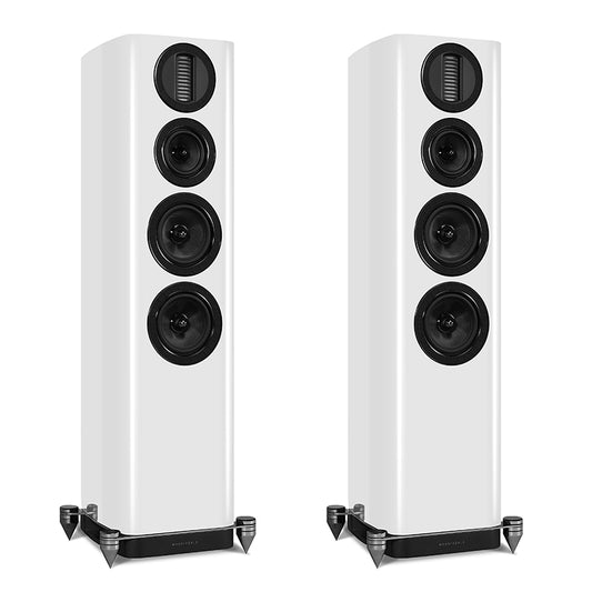 Wharfedale Aura 3 Floorstanding Speakers - Pair - White