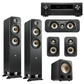 Polk Signature Elite ES55 5.1 Home Theatre System + Denon AVR-X1800H 7.2 Ch. 80W AV Receiver