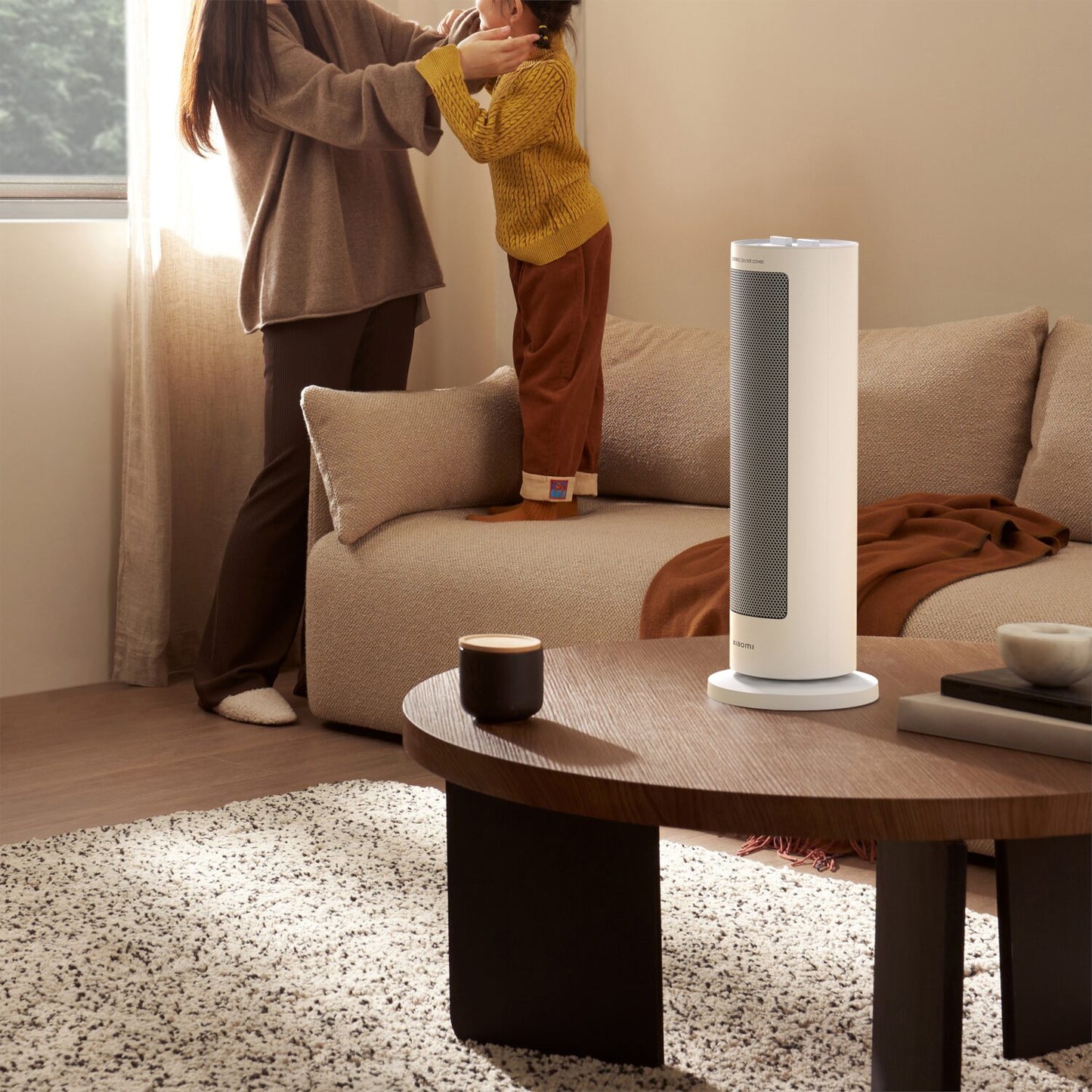 Xiaomi Fan Heater (2000W, PTC Ceramic, 70° Oscillation) - White