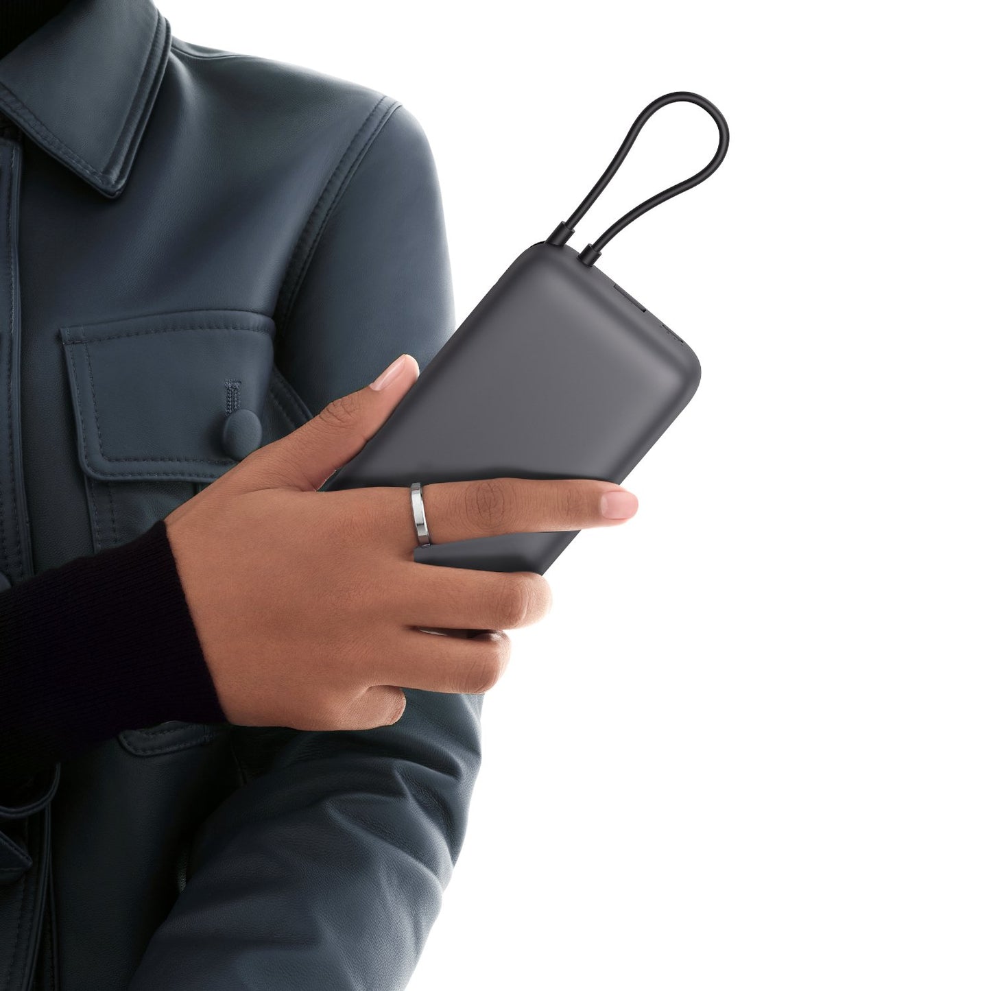 Xiaomi Power Bank 20000mAh (Integrated Cable) – Grey