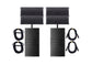 Power Works Zethus-210BPW Ground Stackable Line Array System - Black