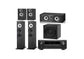 Bowers & Wilkins 603 S3 5.1 Home Theatre System (Black) + Denon AVC-X3800H AV Receiver (Black)