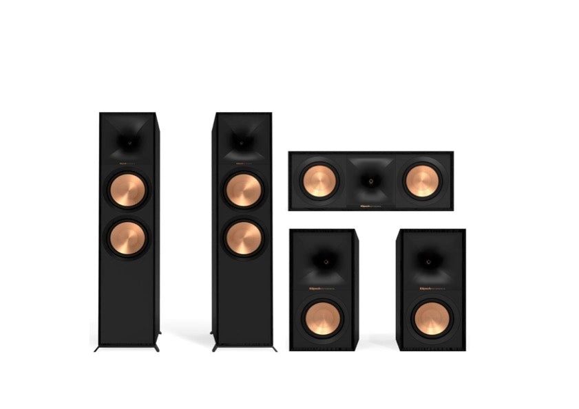 Klipsch R-800F 5.0 Home Theatre Package - Black