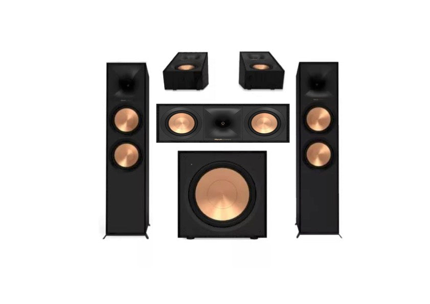 Klipsch R800F 5.1 Home Theater System - Black