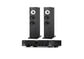 Marantz Stereo70S Stereo Receiver (Black) + Bowers & Wilkins 603 S3 Floorstanding Speakers (Black)