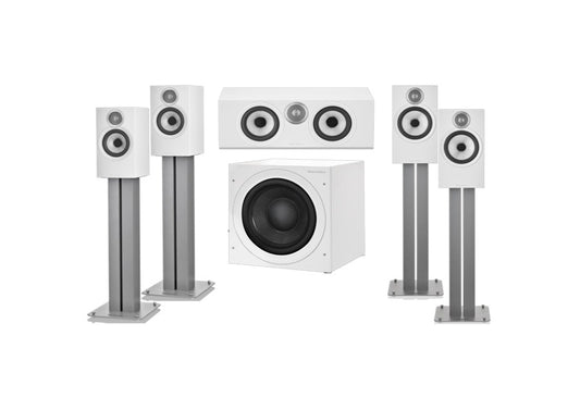 Bowers & Wilkins 606 S3 5.1 Home Theatre System - White