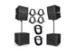 Power Works Zethus Series Ground Stackable Line Array Speaker System - Black