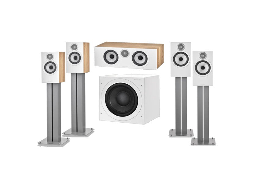 Bowers & Wilkins 606 S3 5.1 Home Theatre System - Oak