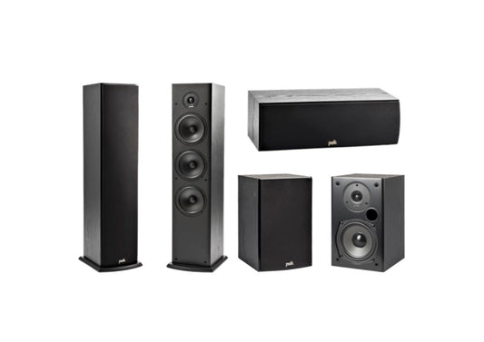 Polk T50 5.0 Home Theatre System (Black)