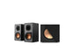 Klipsch R-51PM Powered Bookshelf Speakers - Black (Pair) + Klipsch R-121SW Subwoofer - Black (Pair)