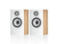 Bower & Wilkins 607 S3 Bookshelf Speakers - Pair (Oak) + WiiM Amp Ultra Streaming Amplifier (Grey)