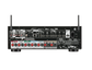 Denon AVR-X1800H 7.2 Ch. 80W 8K AV Receiver (Black) + Polk Monitor XT60 Floorstanding Speakers - Pair (Black)