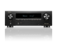 Denon AVR-X1800H 7.2 Ch. 80W 8K AV Receiver (Black) + Polk Monitor XT60 Floorstanding Speakers - Pair (Black)