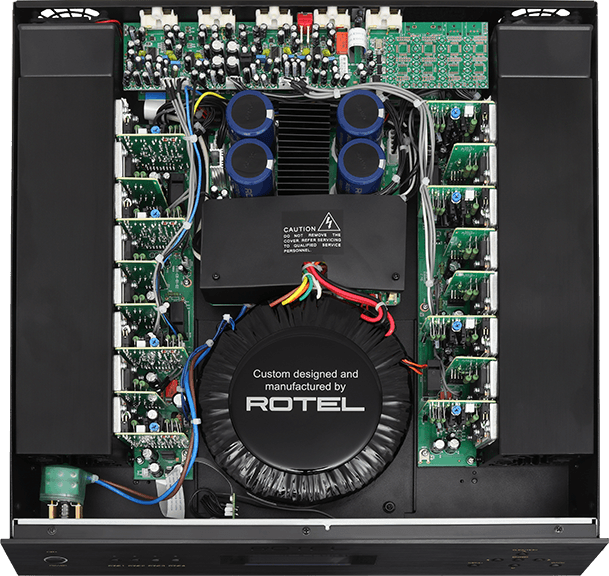 Rotel C8+ Multi-Room HI-FI Amplifier - Black