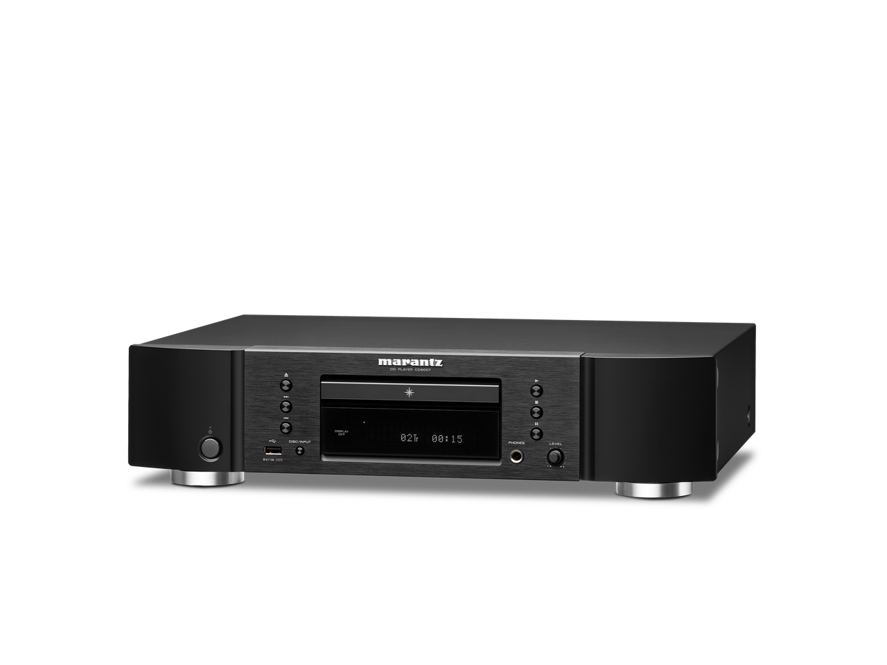 Marantz CD6007 CD Player (Black) + Marantz PM6007 Integrated Stereo Amplifier (Black)