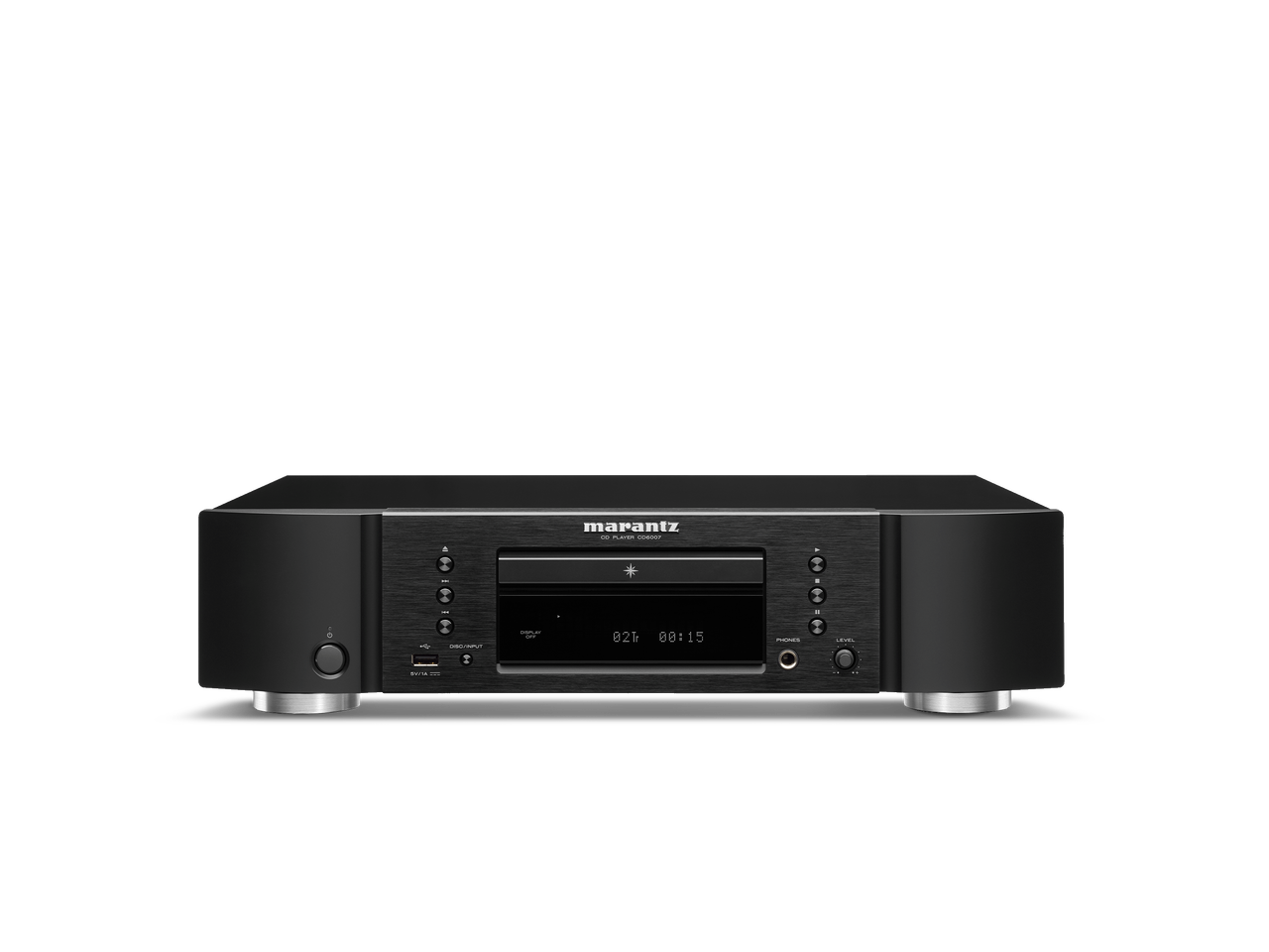 Marantz CD6007 CD Player (Black) + Marantz PM6007 Integrated Stereo Amplifier (Black)