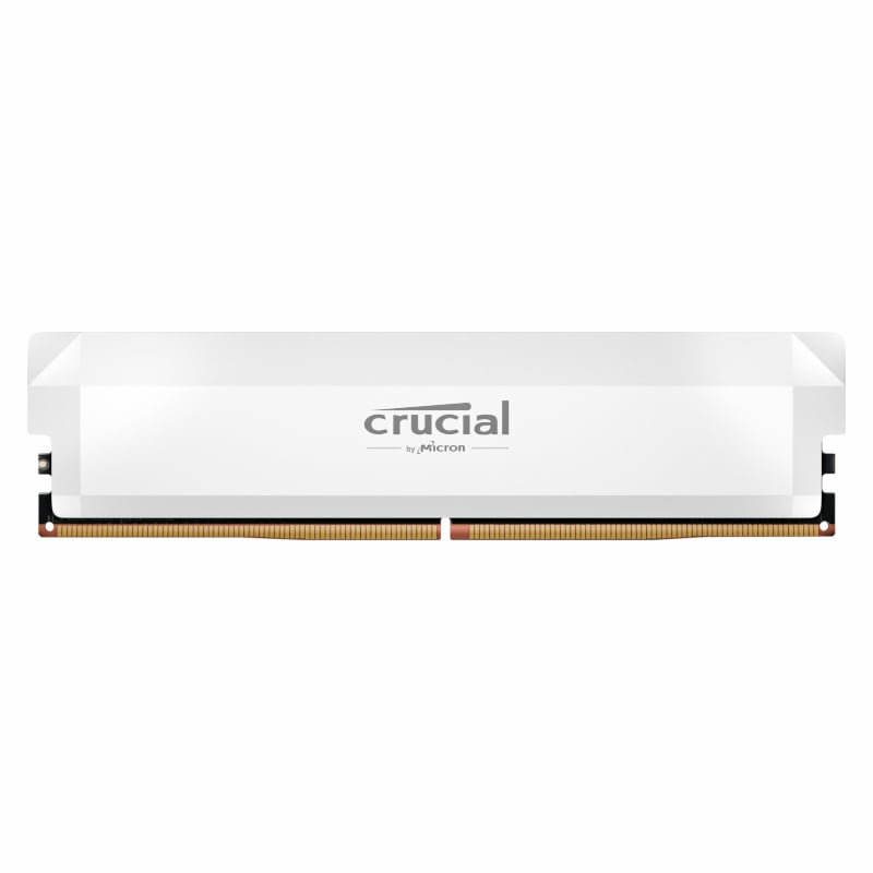 Crucial Pro Overclocking 16GB 6000Mhz DDR5 Desktop Memory - White