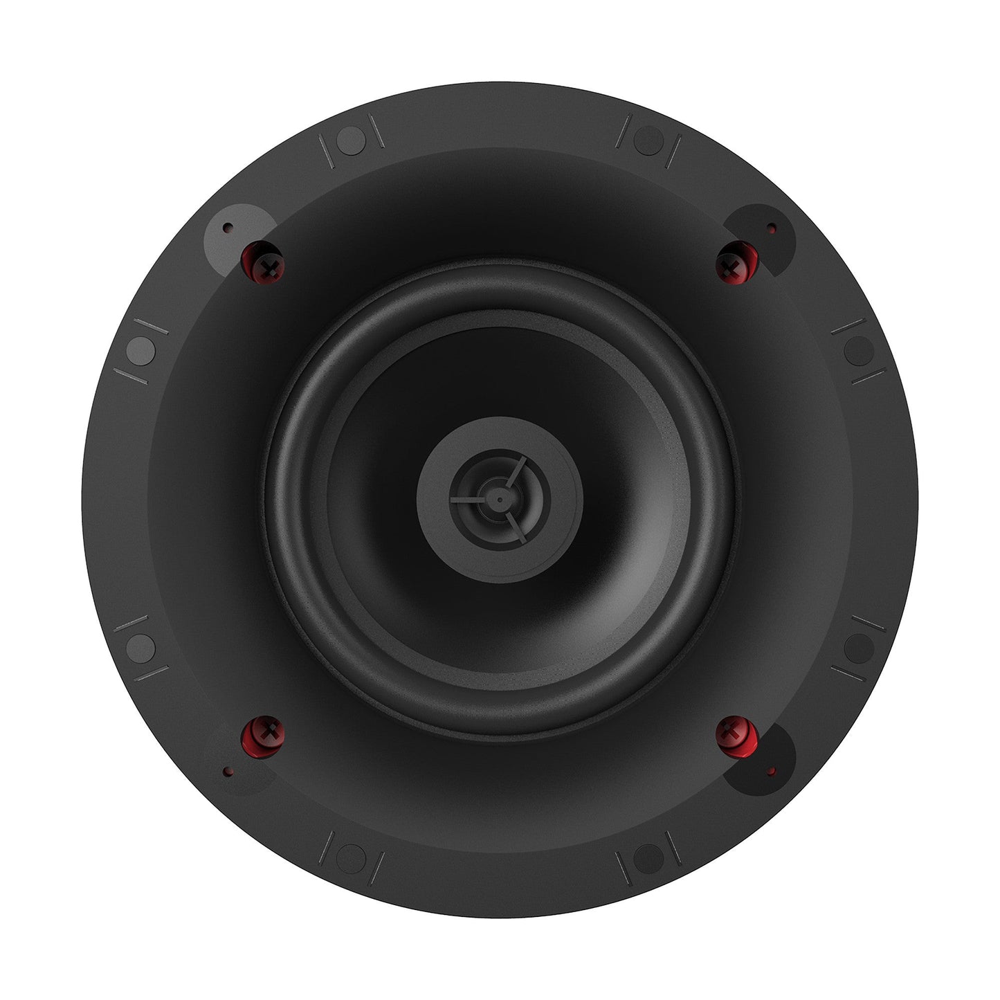 Klipsch CS-16-C II Custom In-Ceiling Speaker - Pair - Black with White Grille