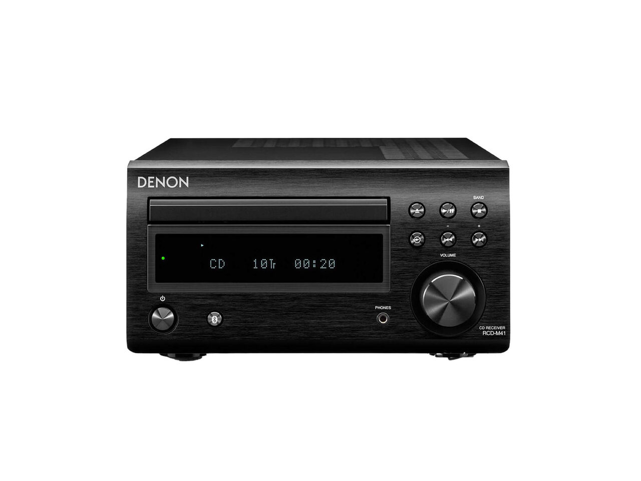 Denon RCD-M41 CD Receiver- Black