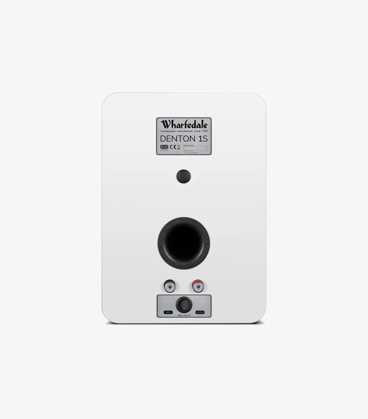 Wharfedale Denton 1S Standmount / Wallmount Speaker - Pair (White)