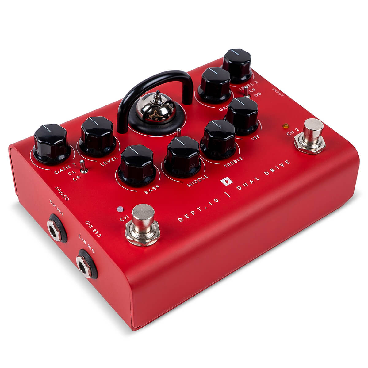 Blackstar Dept. 10 Dual Drive Pedal - Red (Each)