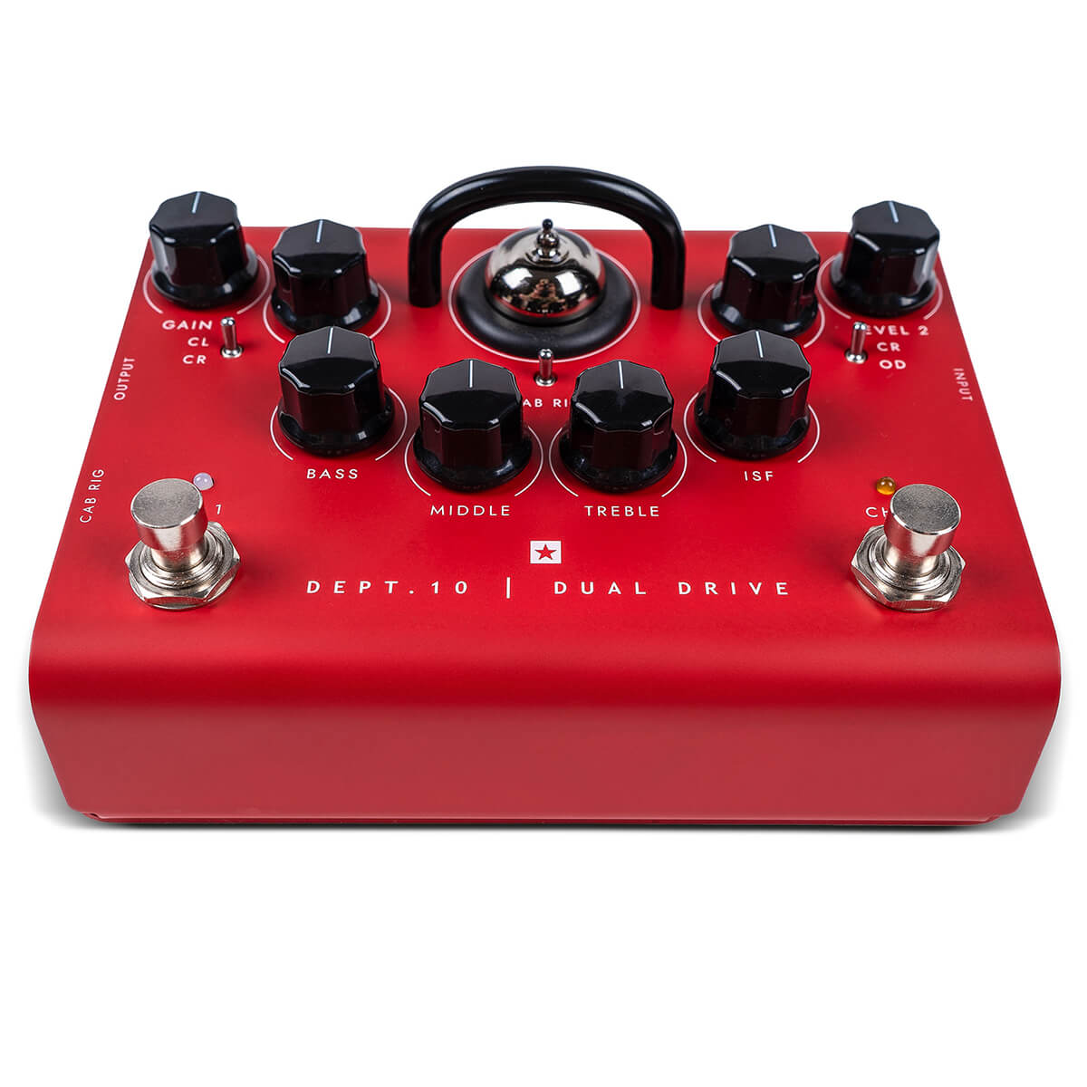 Blackstar Dept. 10 Dual Drive Pedal - Red (Each)