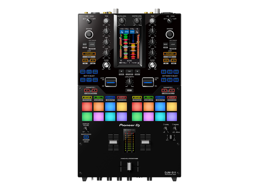 Pioneer DJ DJM-S11 Professional scratch style 2-channel DJ mixer (Black)