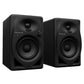 Pioneer DJ DM-40D-BT 4” Desktop Monitor System with Bluetooth - Pair (Black)