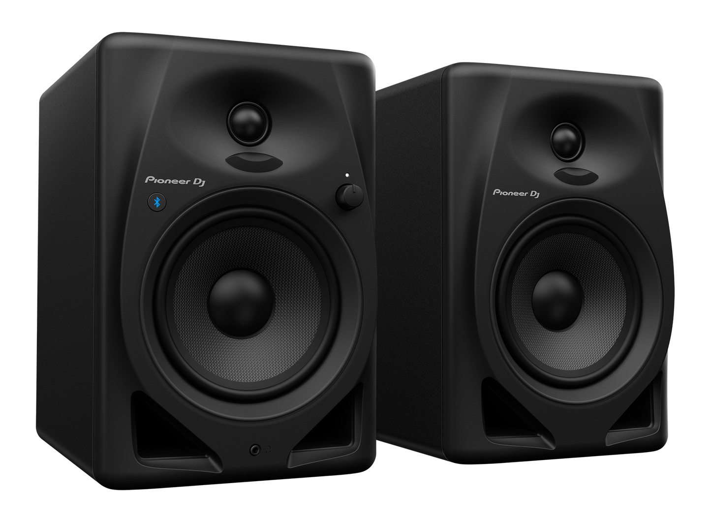 Pioneer DJ DM-50D-BT 5” desktop monitor system with Bluetooth® functionality - Pair (Black)