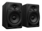 Pioneer DJ DM-50D-BT 5” desktop monitor system with Bluetooth® functionality - Pair (Black)