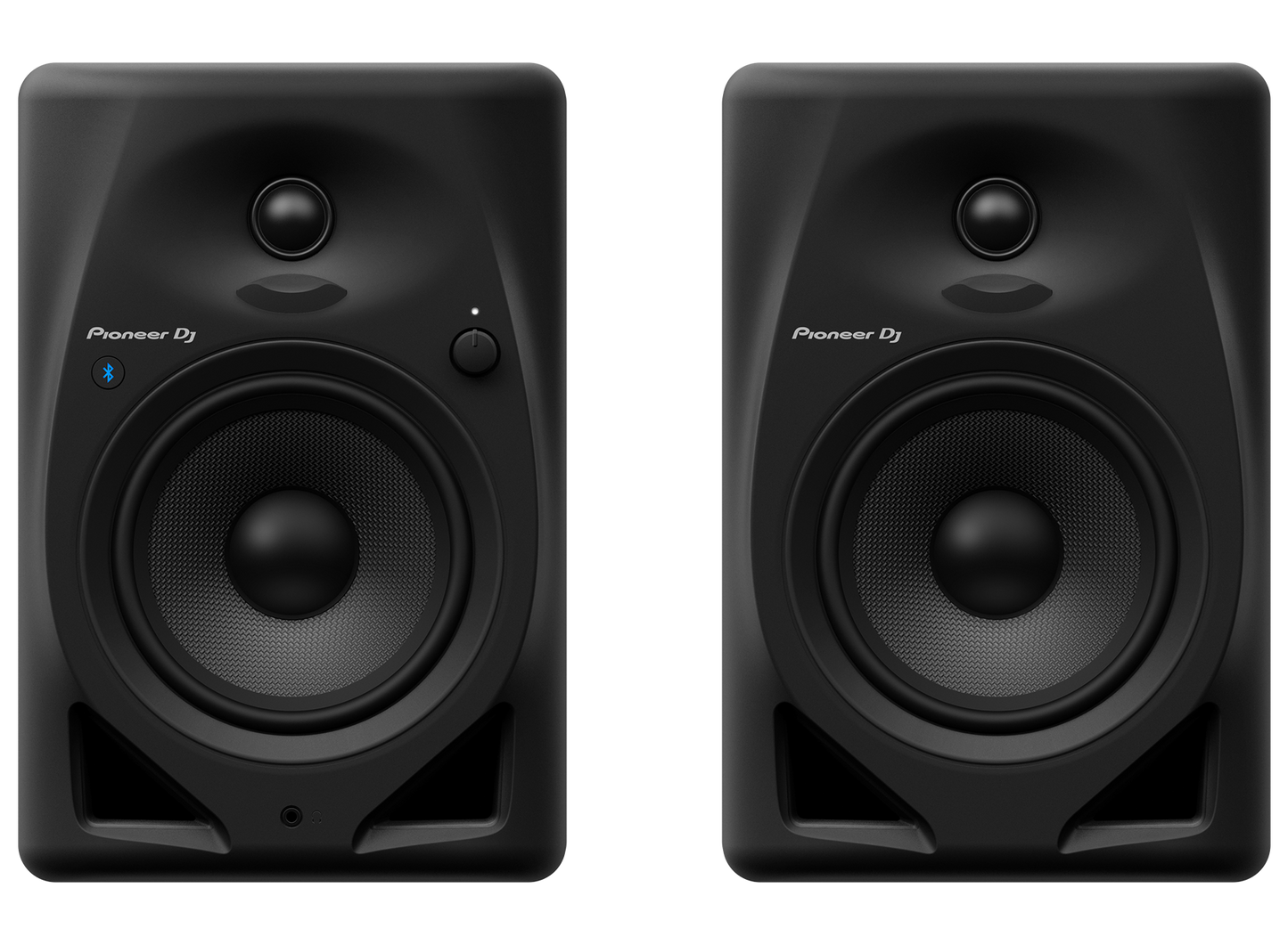 Pioneer DJ DM-50D-BT 5” desktop monitor system with Bluetooth® functionality - Pair (Black)