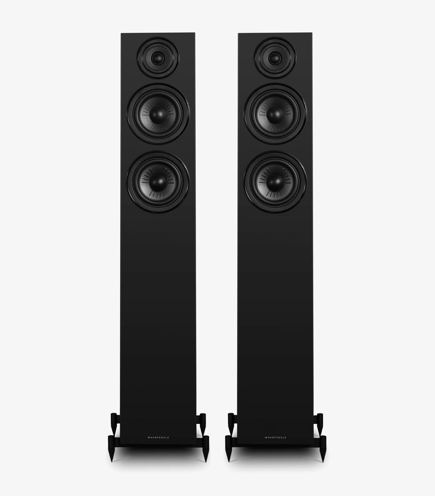 Wharfedale Diamond 12.4i Floorstanding Speakers - Pair (Black)