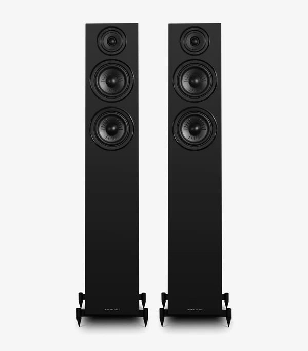Wharfedale Diamond 12.4i Home Theatre System (Black)+ Yamaha RX-V4A AV Receiver (Black)