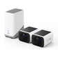 Eufy Security SoloCam S220 2-Cam Kit with HomeBase 3 – Pair - (White)