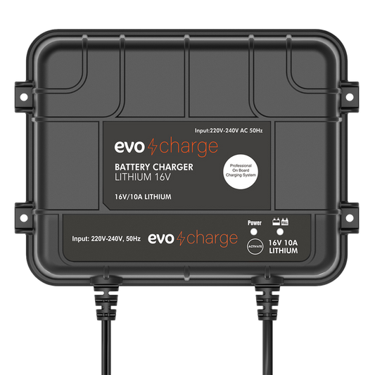 EvoCharge 16V LiFePO4 Lithium Battery Charger - Each