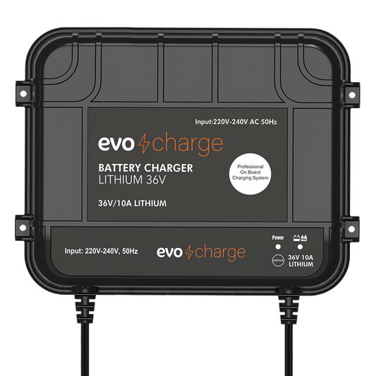 EvoCharge 36V LiFePO4 Lithium Battery Charger - Each