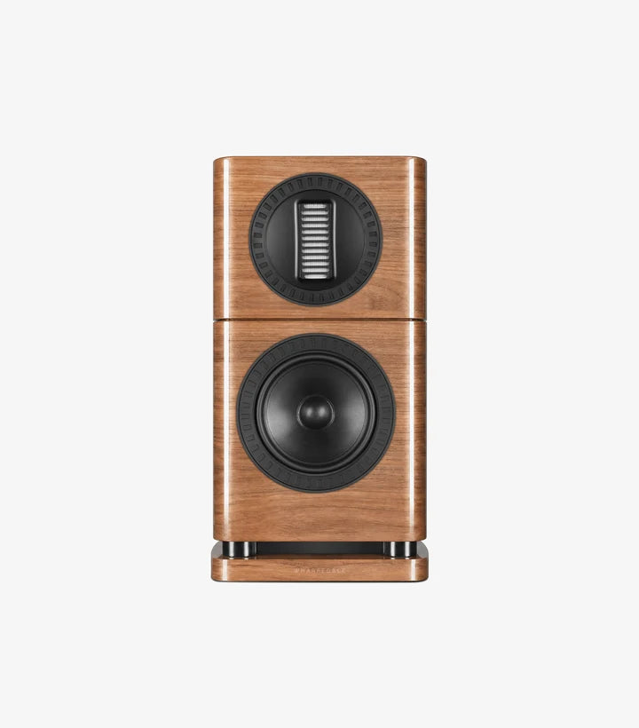 Wharfedale ELYSIAN 1R Standmount Loudspeakers with Speaker Stands- Pair (Walnut)