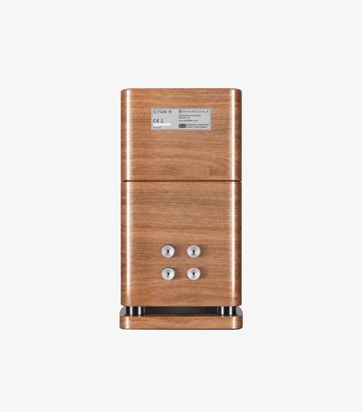 Wharfedale ELYSIAN 1R Standmount Loudspeakers with Speaker Stands- Pair (Walnut)