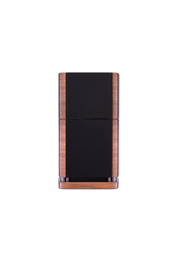 Wharfedale Elysian 1 Standmount Speaker -Pair - Walnut - With Stand - Black