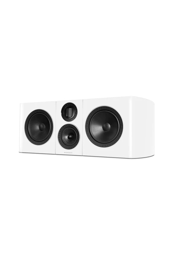 Wharfedale Elysian C Centre Speaker (White) With Stand (Black)
