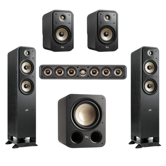 Polk Signature Elite ES55 5.1 Home Theatre System (Black)