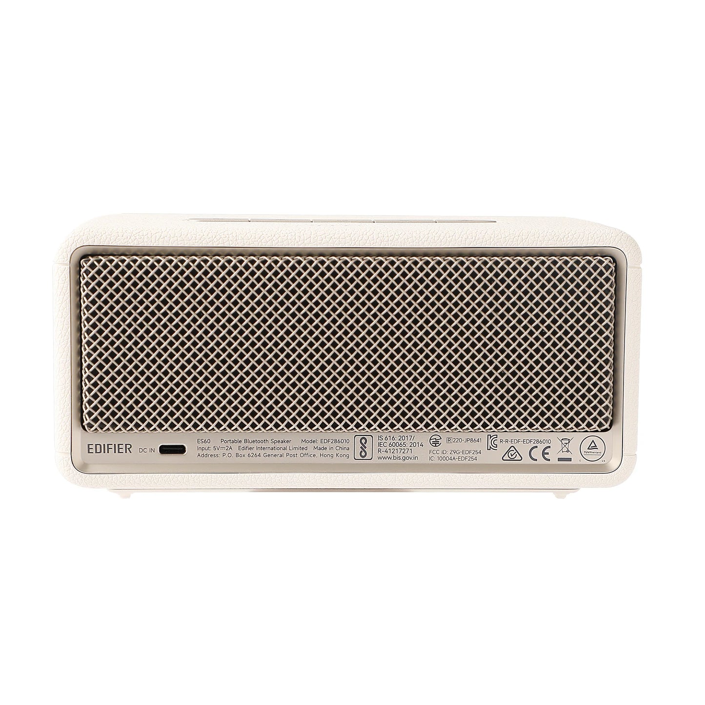 Edifier ES60 Tabletop Wired & Portable Bluetooth Speaker - Each (White)