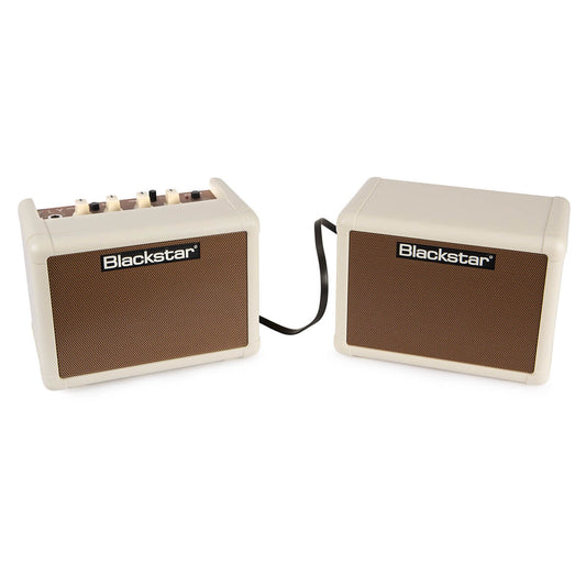 Blackstar FLY 3 Acoustic Mini Guitar Amp Stereo Pack - Cream