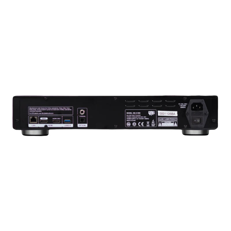 Yamaha RX-A4A 7.2-Channel Receiver (Black) +t GMI AUDIO BD-A1500 – BLU-RAY PLAYER (Black)