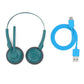 JLab Go Work Pop On-Ear Headset - Teal