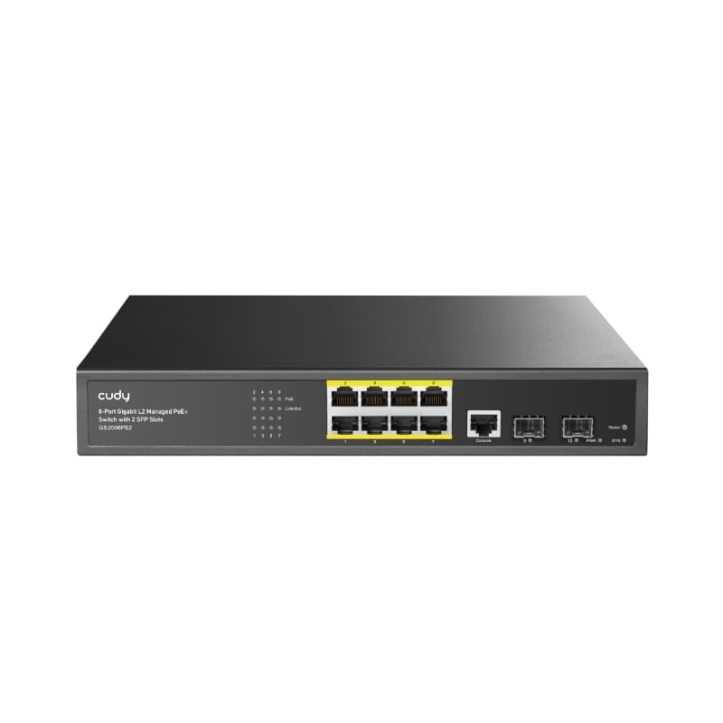 cudy 8 Port Layer 2 Managed Gigabit PoE Switch